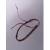 Boho NEW BOHO BRAID THREAD FRIENDSHIP BRACELET ADJUSTABLE THICKER PINK