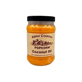 Amish Country Popcorn | Aceite De Coco | Vegano, Sin Nueces De Árbol Y Maní | Anticuado, Sin Ogm Y Sin Gluten (30 Oz)