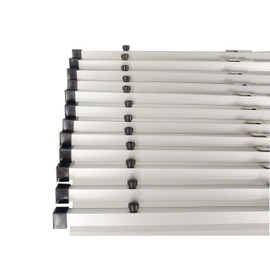 Adir"36" Blueprint File, Aluminum Hanging Clamps, 6 Pack (6046)", Gray