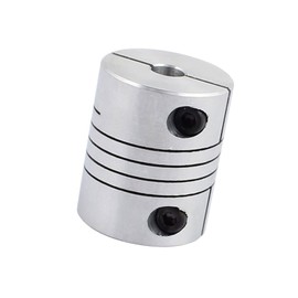 MACHSWON Coupling 6.35mm to 12mm Bore Couplers D25mm x L30mm Shaft Coupler Connector Joint Motor Accessories for Encoder 3D Printer CNC Machine DIY
