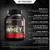 Optimum Nutrition 100% Whey Gold Standard, Double Rich Chocolate, 5