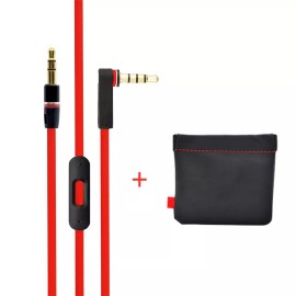 Beats by Dr. Dre Replacement Beats Audio Cable+Inline Remote,Beats RemoteTalk Cable for Solo & ..