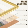 20x30 Frame, Ornate Embossed Gold Poster Frames