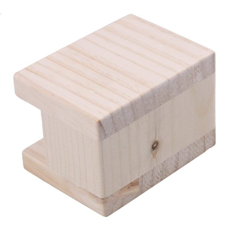 4PCS Bed Furniture Risers Heavy Duty Wood Risers for Sofa