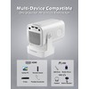 WellSonic Mini Projector 1080p with Wifi and Bluetooth, Auto Focus&Keystone,