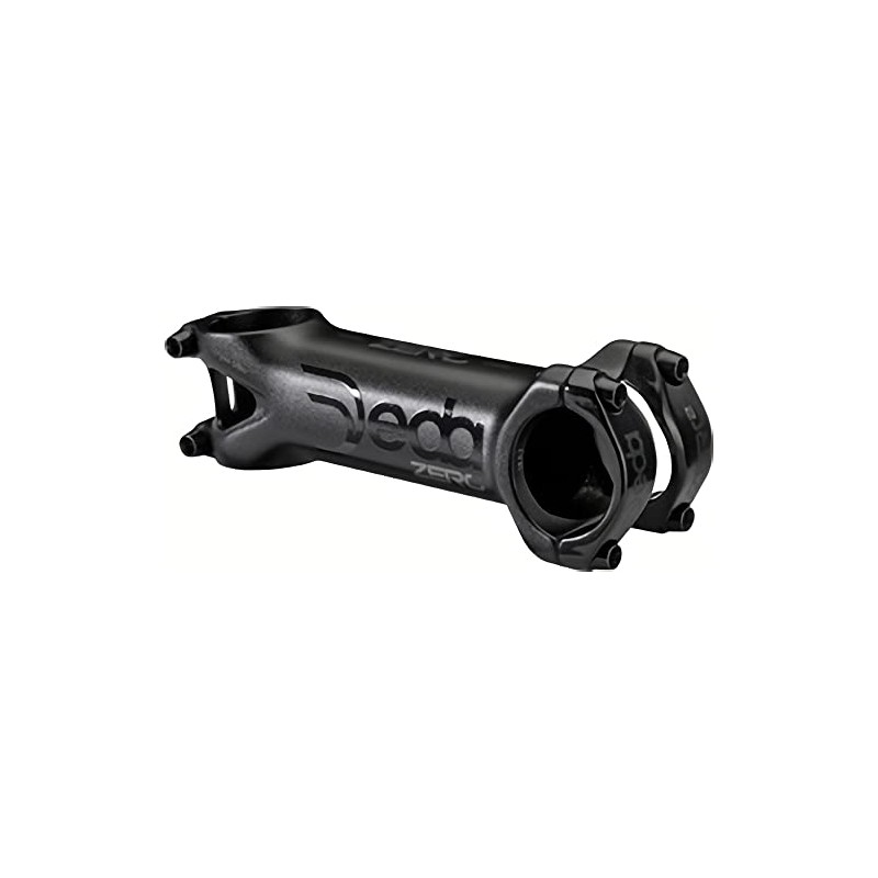 Deda Elementi Unisex's Zero 2 Stem, Polished on Black, 80mm