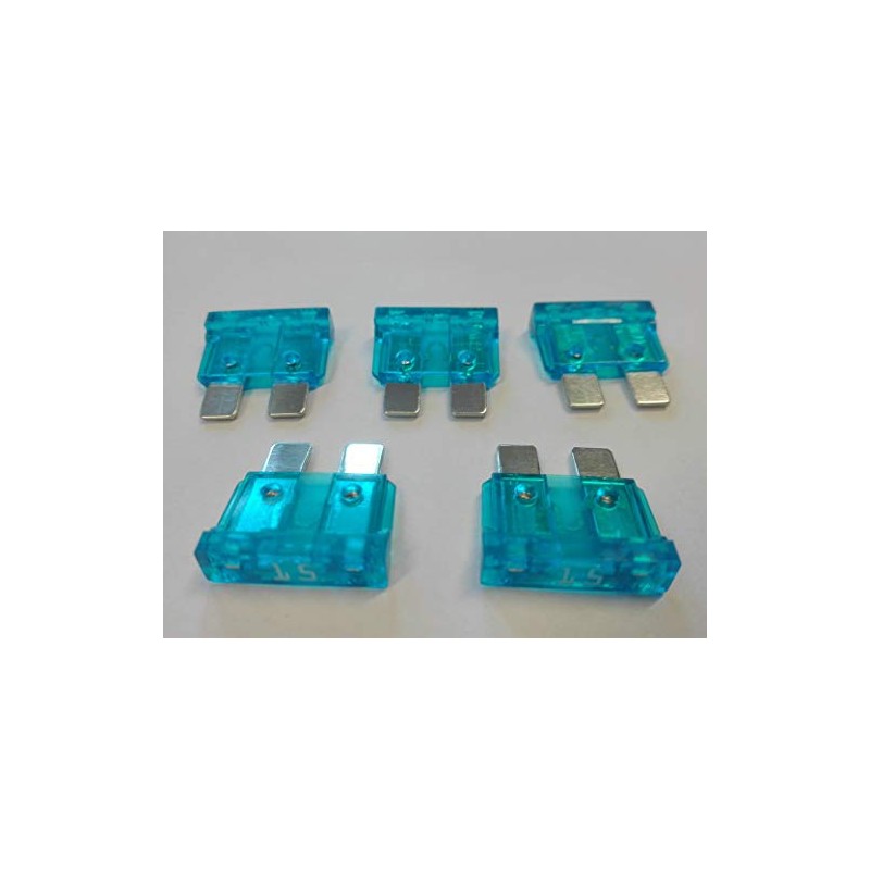 CAR BLADE FUSE 15A 15 AMP BLUE AUTO FUSES caravan