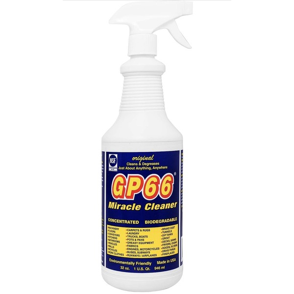 GP66 Miracle Cleaner 32 Oz. Powerful American Made Heavy Duty