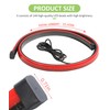 RACOONA 35 inch 3rd Brake LED DC12V Flexible High Mount