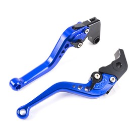 SunPower Motorcycle Levers Short Clutch Brake Lever CNCAdjustable Aluminum for Sport Bike Yamaha YZF R1 2004-2008,YZF R6 2005-2016,R6S Canada Version 2006,R6S Europe Version 2006-2007 SPL072