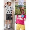 NATUST Boys' 3 Pack Summer Shorts, Set04