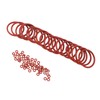 120pcs Coffee Machine O Ring High Temperature Resistance Waterproof Silicone