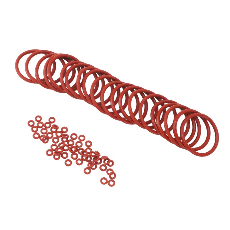 120pcs Coffee Machine O Ring High Temperature Resistance Waterproof Silicone