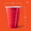 Hefty Party On Red Plastic Cups, Disposable Plastic Party Cups