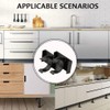 LumenTY Pack of 20 Kitchen Skirting Clips Heavy Duty Kitchen