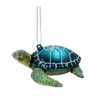 Kurt Adler Glass Sea Turtle Ornament