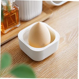 Baluue 10piezas Estuche Para Esponjas De Maquillaje Soporte De Puff De Belleza Organizador Seco y Ventilado Para Herramientas De Maquillaje