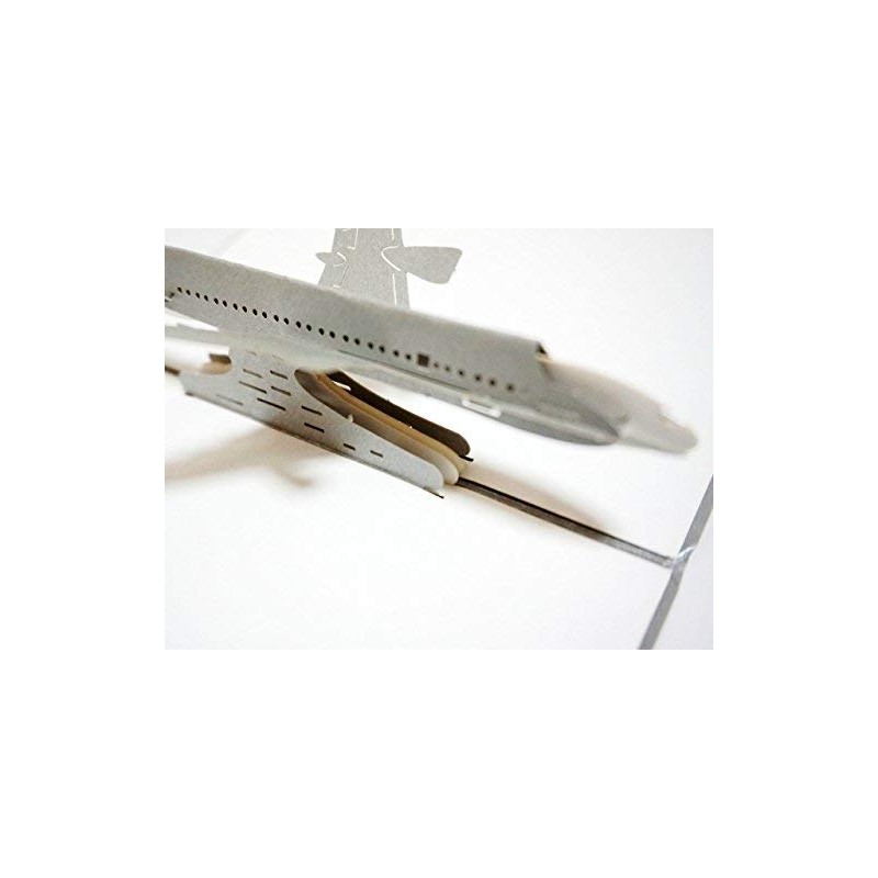 Happiest Birthday 3D Message Card Pop Up Greeting Card (Airplane)