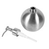 1pc 304 Stainless Steel Ball Shaped Bathroom Shampoo Shower Liquid