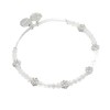 Alex and Ani Floral Crystal Beaded Bangle