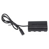 NP F550 Dummy Battery DC Coupler Full Decoding AC F550