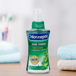 Chloraseptic Chloraseptic Sore Throat Spray, Menthol, 6 oz