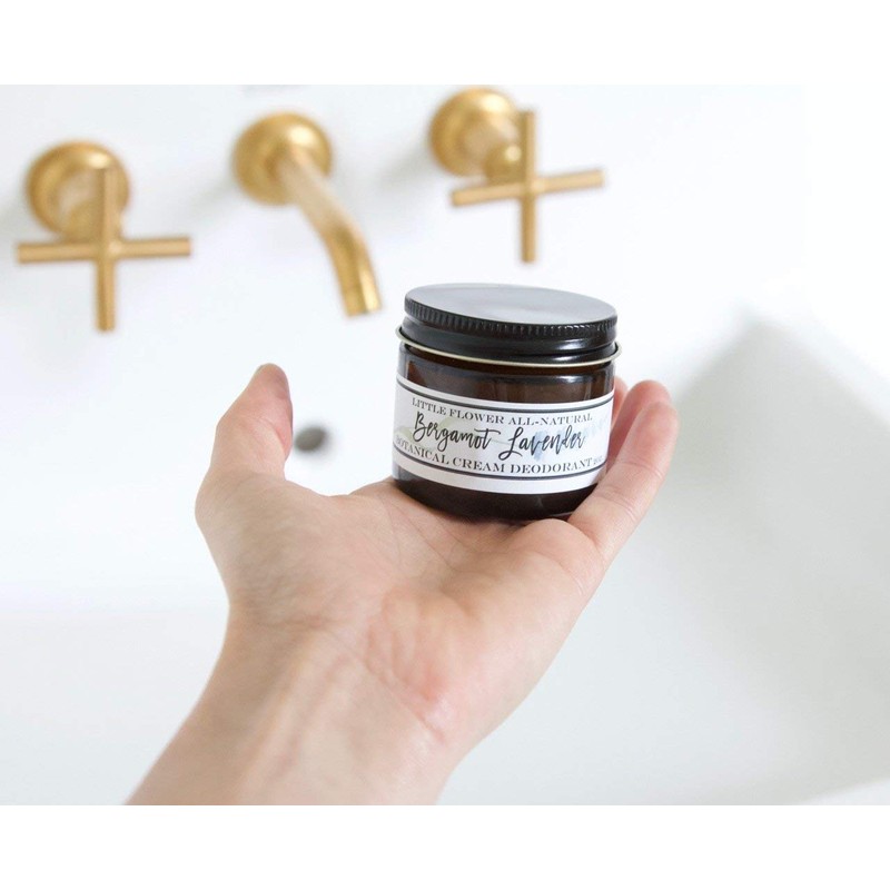 Natural Deodorant - Lavender Bergamot Cream Deodorant