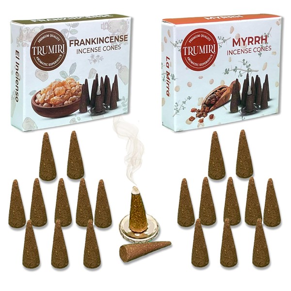 Incense Cones - Combo Pack of 20 Cone Incense -