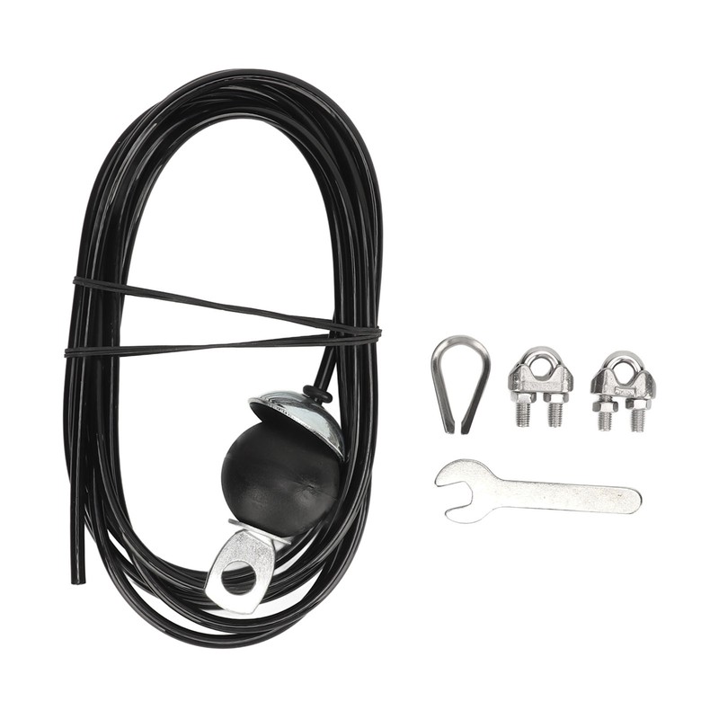 Pulley Cable Steel Wire 5mm Thick 220.5lb Load Bearing Easy