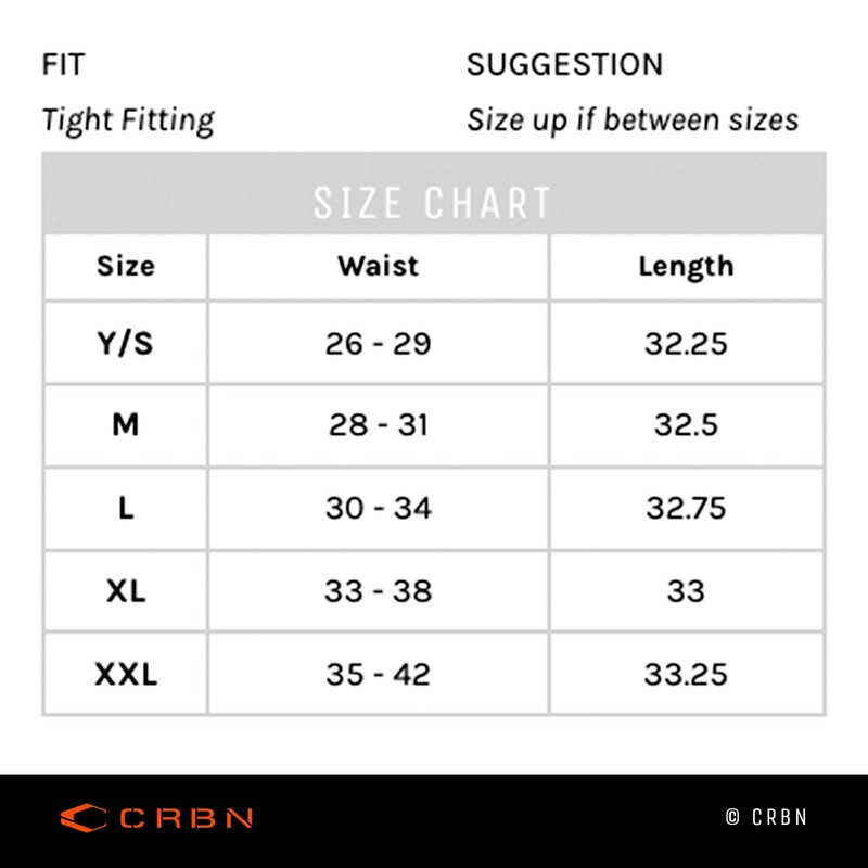 CRBN Paintball SC PRO Bottom Black [ Tight Fitting -