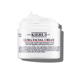 Kiehl's Kiehl's Ultra Facial Cream, with 4.5% Squalane to Strengthen Skin's Moisture Barrier, Skin Feels Softer and Smoother, Long-Lasting Hydration, Easy and Fast-Absorbing, All Skin Types - 125 ml