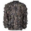 MOSSY OAK Mens Camouflage Hunting Half Zip Jacket Without Hood