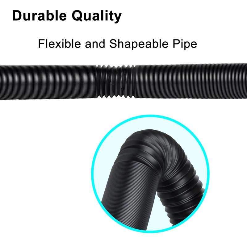Prestantious Extra Extension Flexible Pipe for Ours 3.1" OD Downspout
