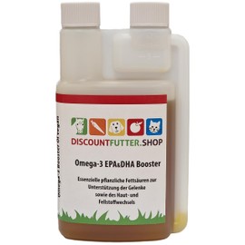 Omega-3 EPA & DHA Booster, Oil for Horses with Vital Fatty Acids, DHA (Docosahexaenoic Acid) and EPA (Eicosapentaenoic Acid)