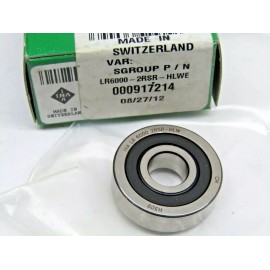 INA LR6000-2RSR 10mm X 28mm X 8mm Sealed Yoke Roller Linear Track Bearing