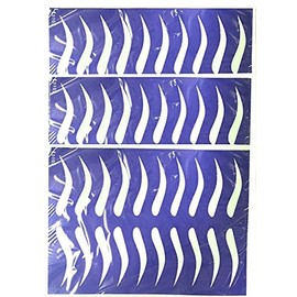 Alluring Microblading Skin Sheet For Eyebrow Tattoos. Permanent Makeup Silicone Skin Brow Micro-Blading - Blue