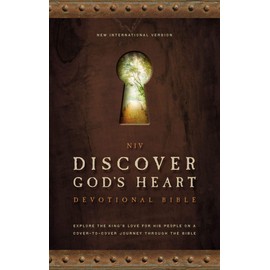 NIV, Discover God's Heart Devotional Bible, Hardcover: Explore the King's Love for His People on a Cover-to-Cover Journey Through the Bible