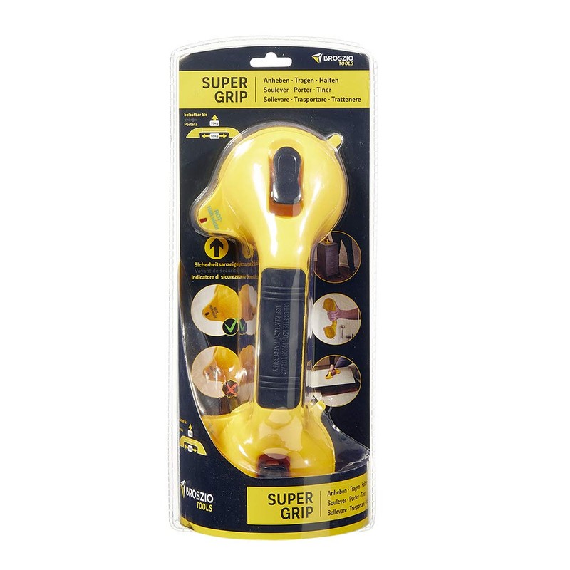 Super Grip Suction Lifter with 2 Suction Cups, Vacuum Suction