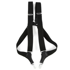 Peace Kobo Philip Holster Suspenders 1.2 inches (30 mm), L Size (Up to 74.8 inches (190 cm), Black