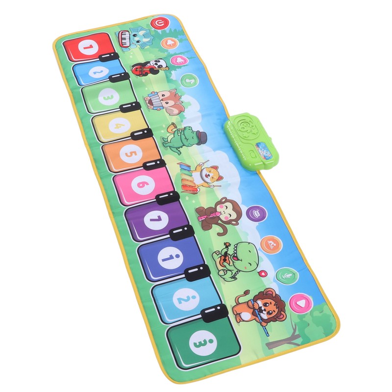 Dance Piano Mat Musical Early Educational Portable Music Mat Keyboard