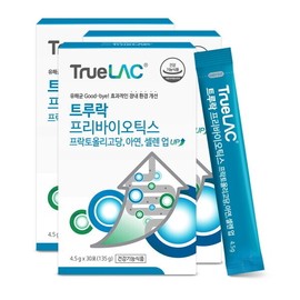 Hurum TruLac Prebiotics 3 Boxes Zinc Lactic Acid Bacteria Fructooligosaccharide Selenium / 휴럼 트루락 프리바이오틱스 3박스 아연 유산균 프락토올리고당 셀렌