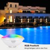 KOLLNIUN LED Pool Lighting, 20 W PAR56 RGB Swimming Pool