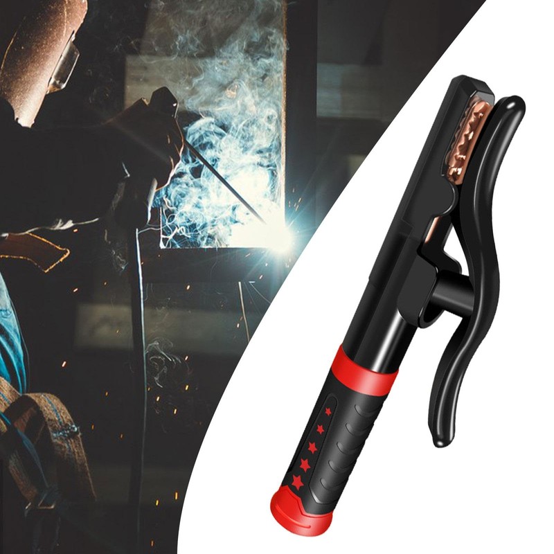 MagiDeal 1000Amp Welding Electrode Holder, Mini Cable Welding Clamps Stingers