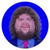 Kiwi Gifts JD Vance Meme Blue - 3 Pack Circle Stickers 3 Inch - Political Humor