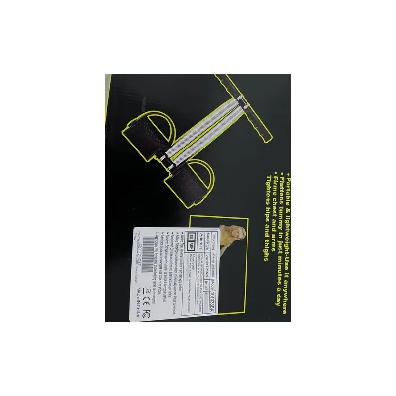 Covvy Elastic Sit Up Equipment Pull Rope Dual Spring Tension