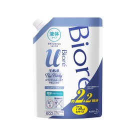 Biore u The Body Liquid Type Pure Savon Scent, Refill 25.5 fl oz (750 ml), Hand Made Silky Foam with High Lubricant Formula, Body Soap, Clean Feeling Pure Savon Scent, 25.5 fl oz (750 ml) x 1