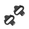 Keenso Bicycle Shoe Plates, Mountain Bike Steel Pedal Plates Cleats