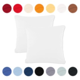 CelinaTex Twin Pack of Side Sleeper Pillowcases, 40 x 120 cm - Jersey Cotton Pillow Case for BeNature Breastfeeding Pillows, 40 x 40 cm