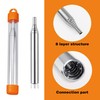 DmDoyy 3 Pezzi Soffietto Per Zolfo Portatile, Soffiagente Telescopico in