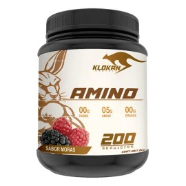 Aminoácidos En Polvo Klokan 1kg 200 Servicios Varios Sabores                                                                                          